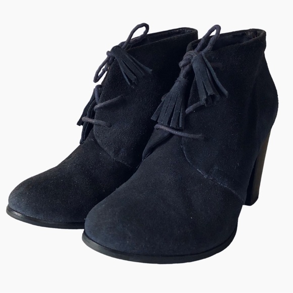 Bjorndal Harlow dark navy blue booties - Picture 2 of 9